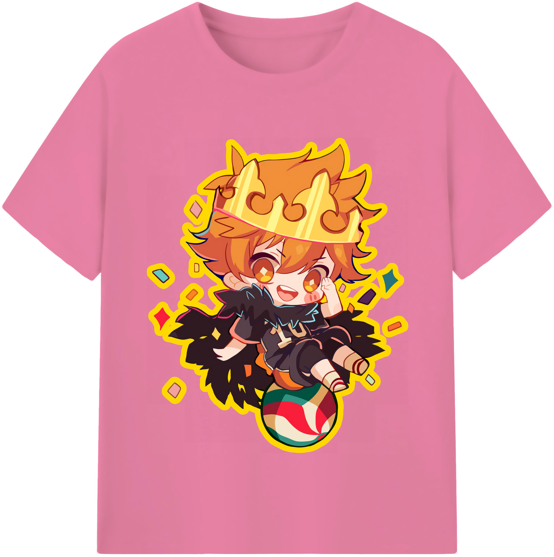 （画像用） ハイキュー!! Haikyu!! 綿100％半袖Tシャツ（フロントプリント）